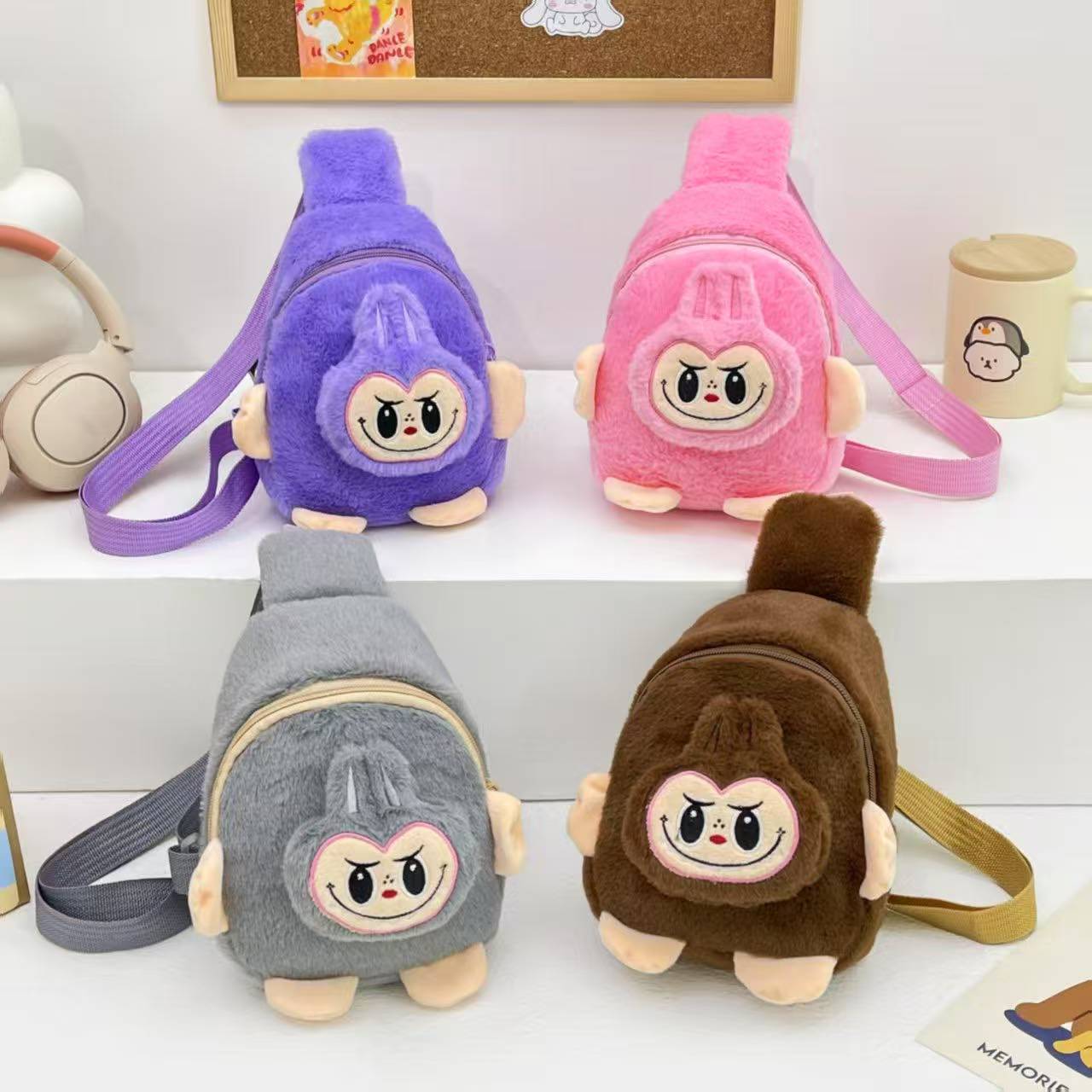 🎒✨ Mochila de Labubu – Suave y adorable ✨
