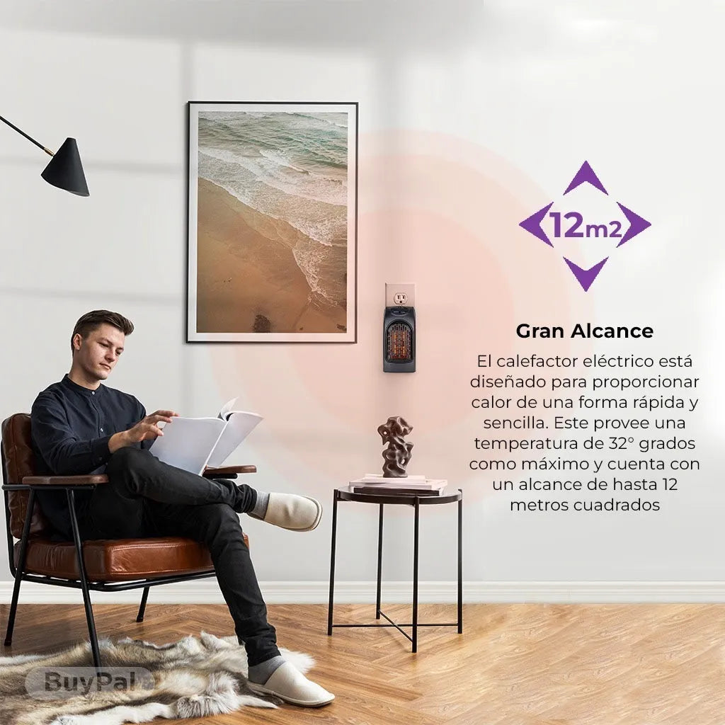 CALEFACTOR ELECTRICO ™: Llevá el Calor a Cualquier Rincón