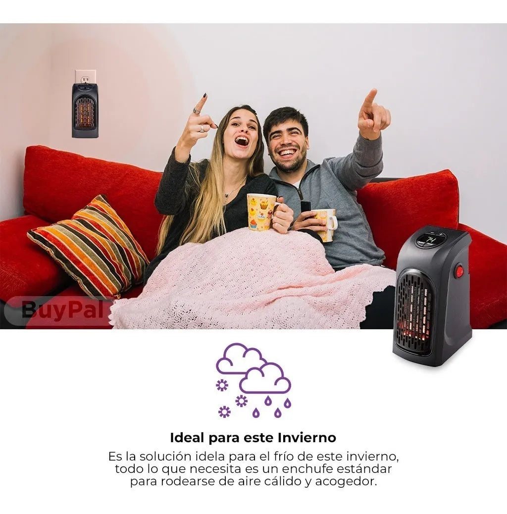 CALEFACTOR ELECTRICO ™: Llevá el Calor a Cualquier Rincón