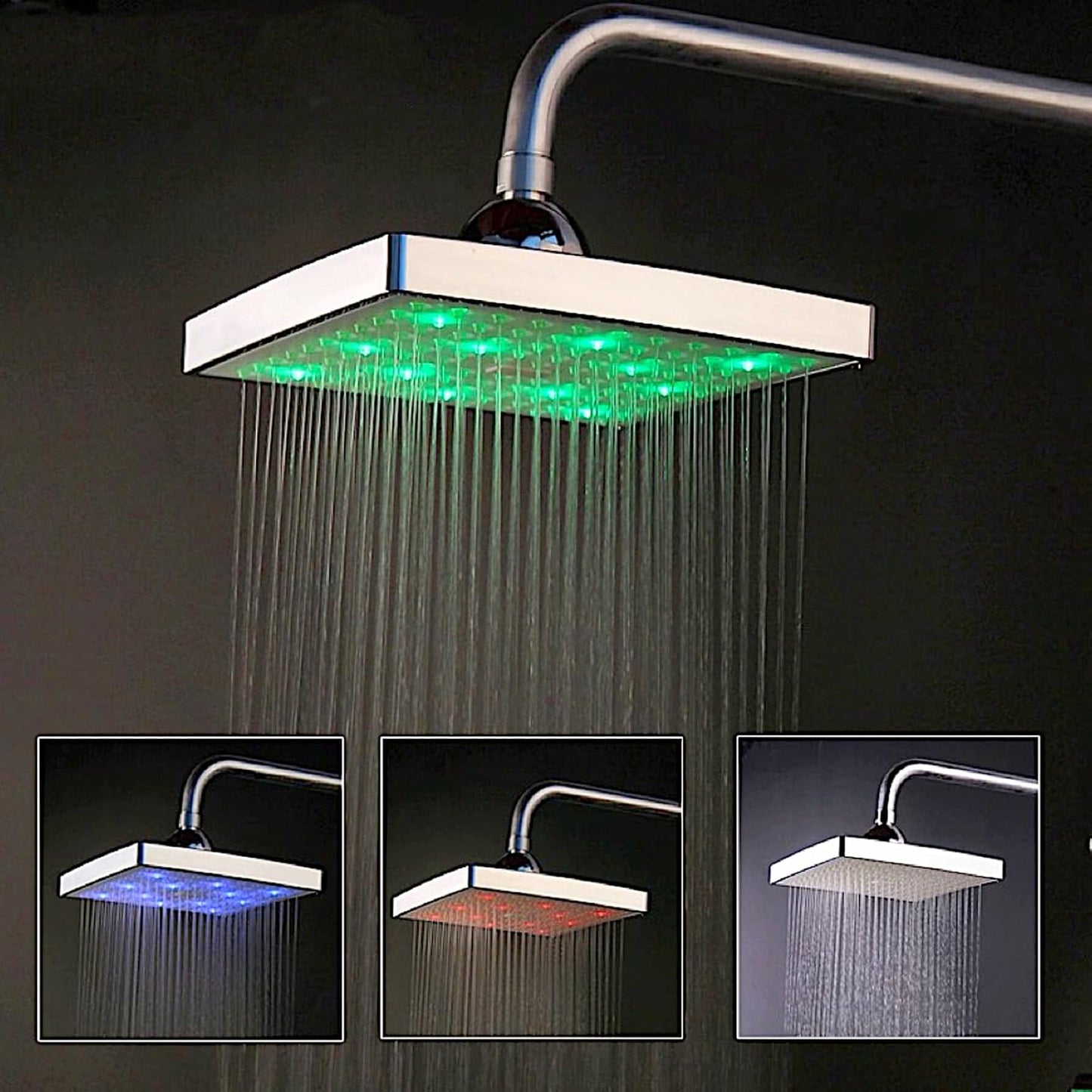 🚿Cabezal de Ducha LED RGB – Convierte tu baño en un spa de colores 🌈