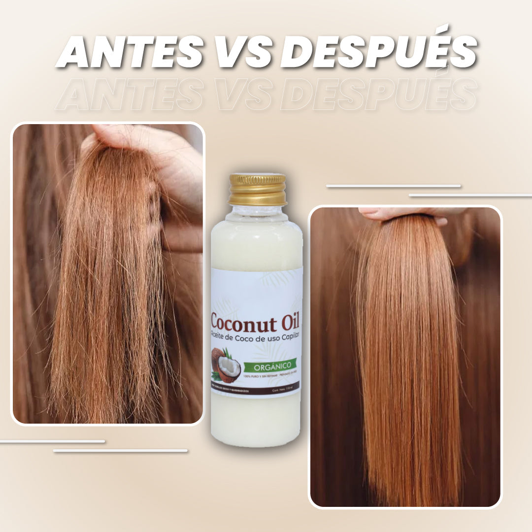 Aceite de coco y argan para revitalizar tu cabello - Coconut™