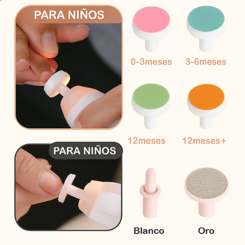 Limador de uñas para bebe