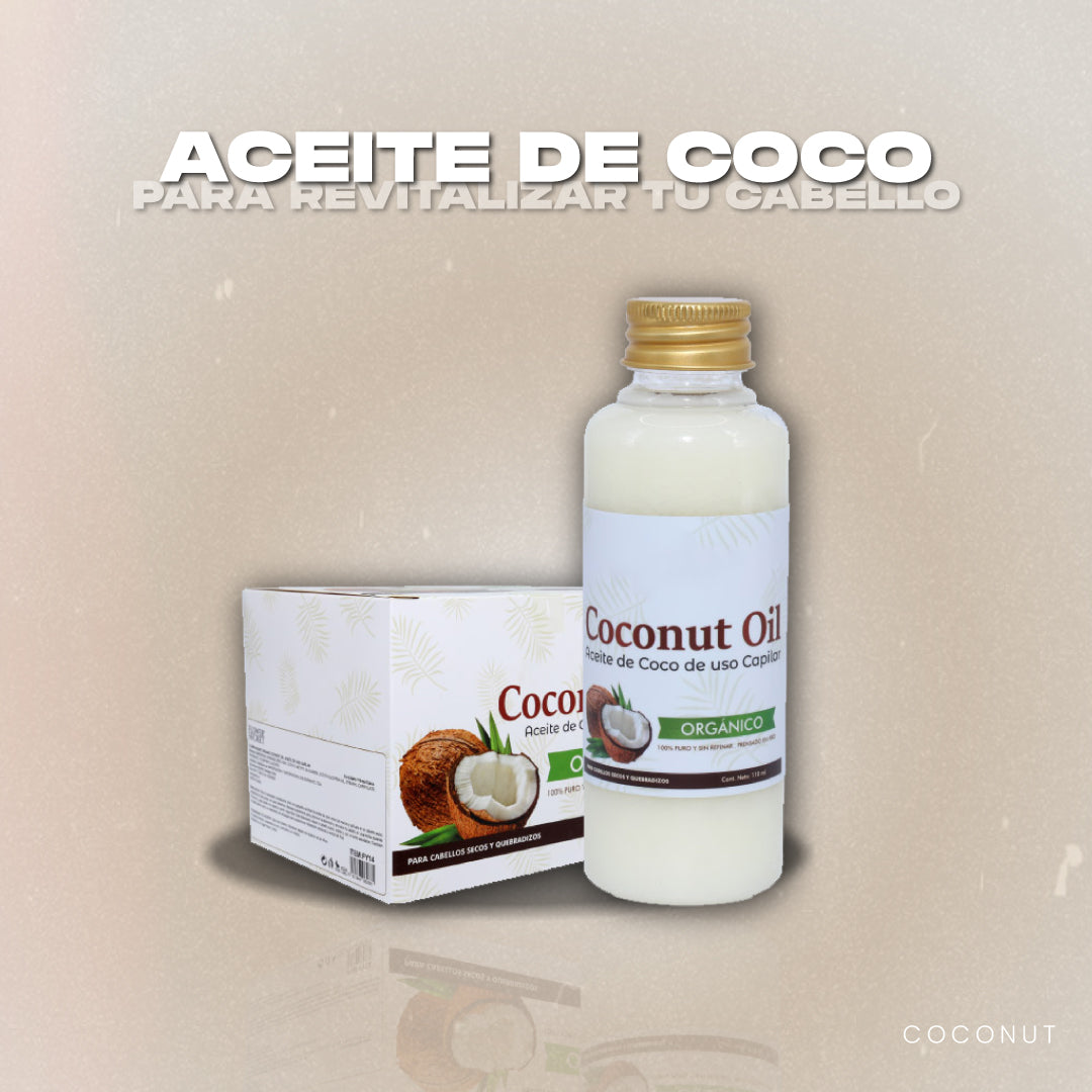 Aceite de coco y argan para revitalizar tu cabello - Coconut™