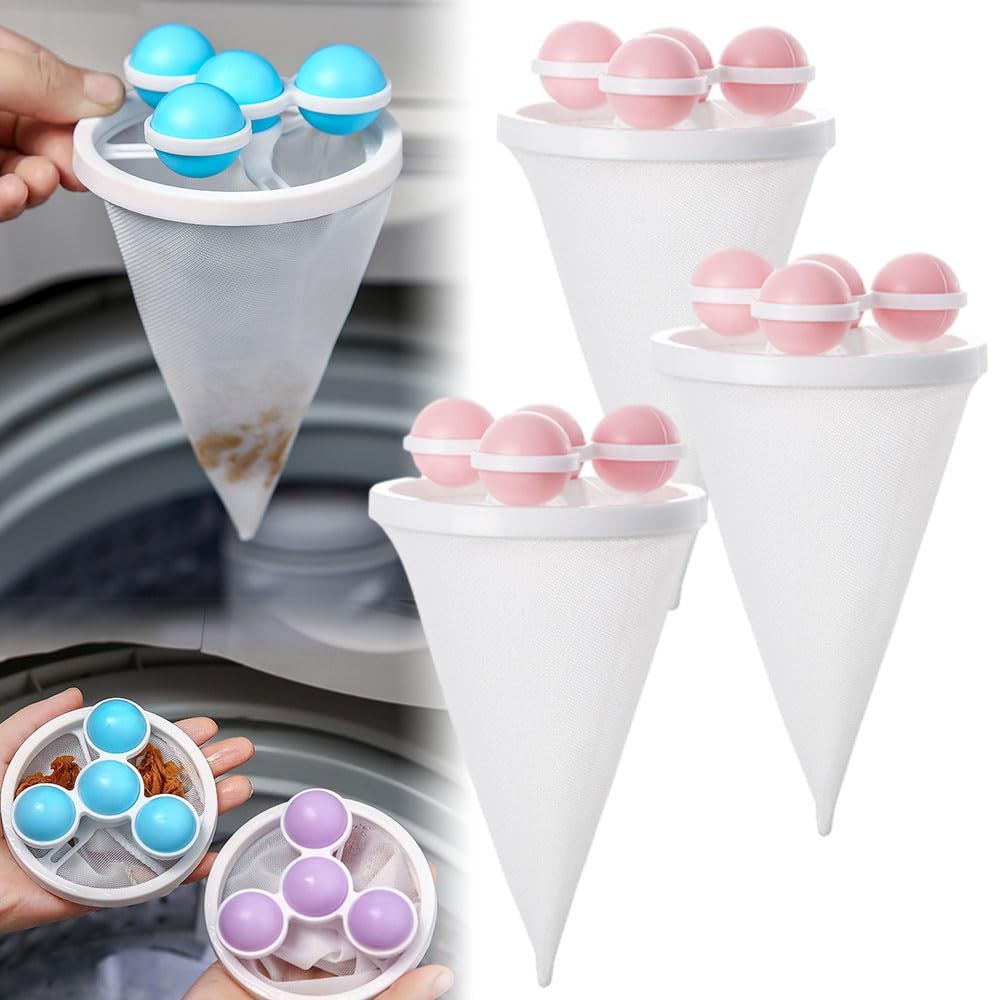 Pelotas Saca Pelusa para Lavadora – Ropa Limpia y Sin Pelusas