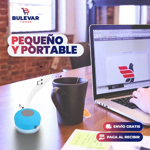 "MINI ALTAVOZ PARLANTE DUCHA"