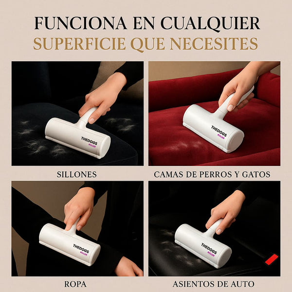 THE DOGS Roller: Elimina pelos y pelusas