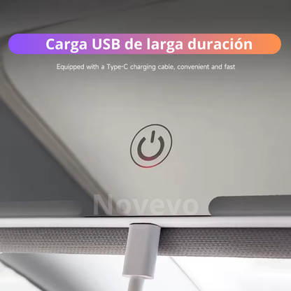 Espejo De Lujo LED Para Carro