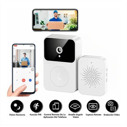 📸 Timbre Inteligente con Cámara WiFi – Seguridad y Control en la Palma de tu Mano