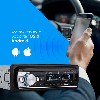 Estéreo Fijo BT – Sonido Potente y Conexión Inalámbrica