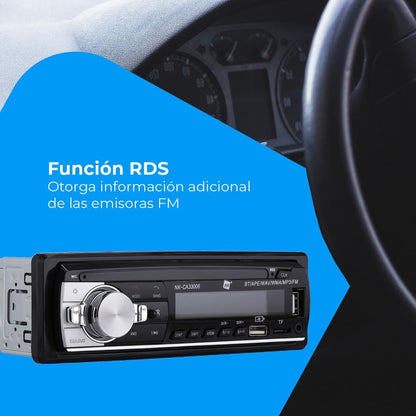 Estéreo Fijo BT – Sonido Potente y Conexión Inalámbrica