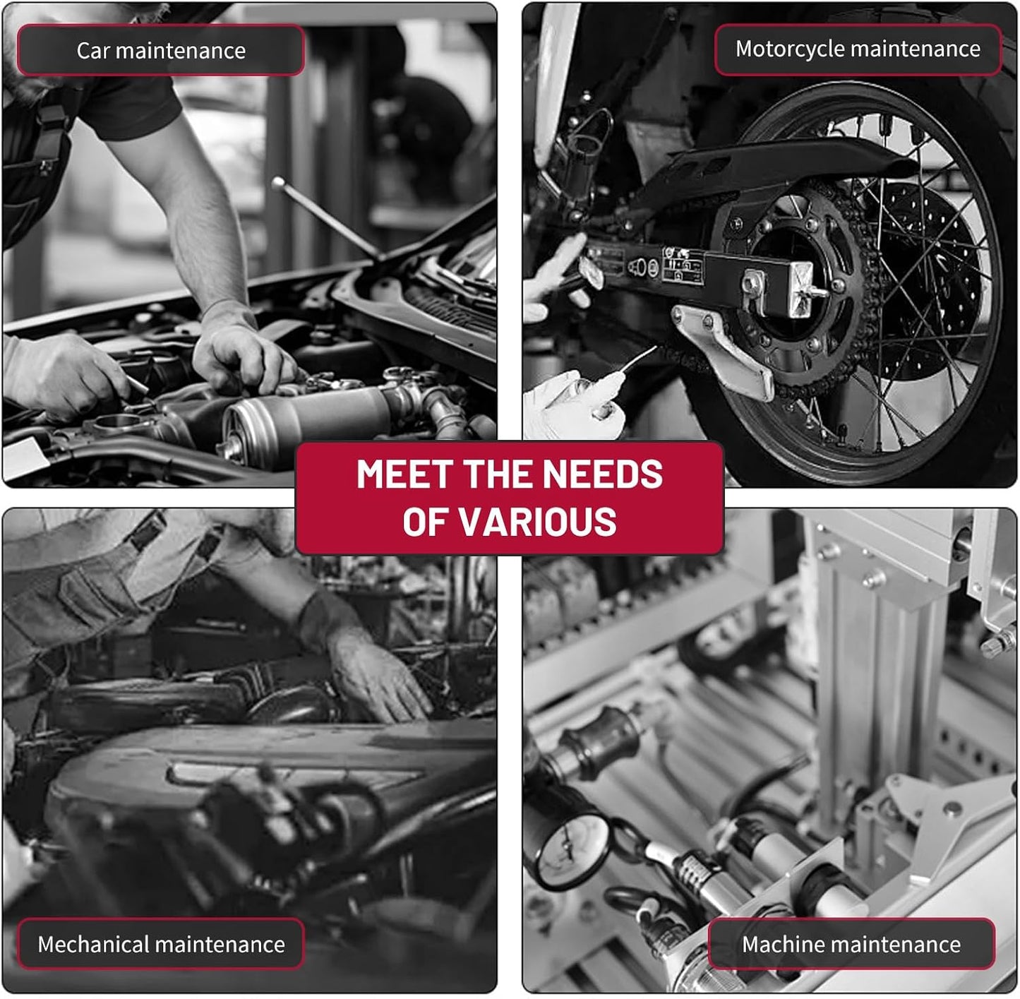 Set Llave de Tubo 46 Pcs Premium – Herramientas Profesionales en un Solo Maletín