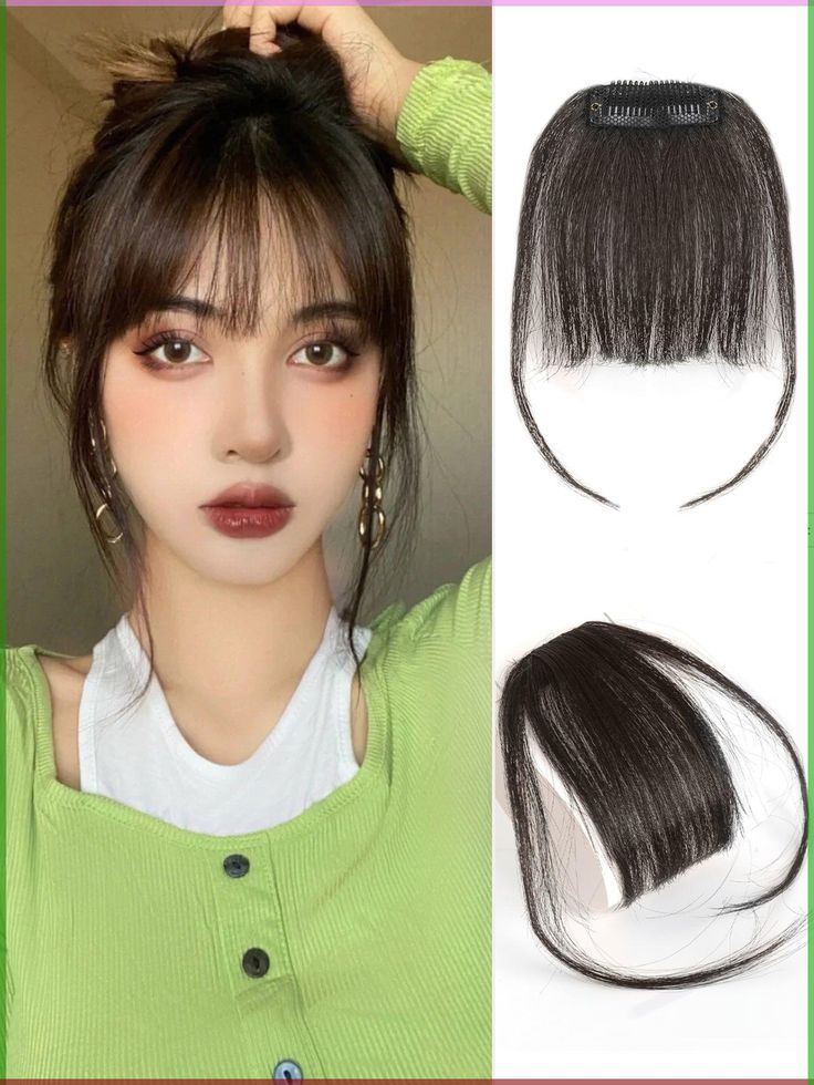 Flequillo Postizo – Cambio de Look Instantáneo 😍