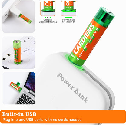 Pilas Recargables X2 USB con Tapita – Energía Práctica y Ecológica