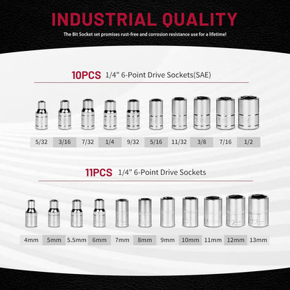 Set Llave de Tubo 46 Pcs Premium – Herramientas Profesionales en un Solo Maletín