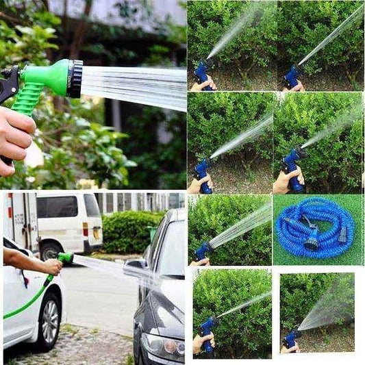 Manguera Extensible 9M – Riego Fácil y Sin Enredos