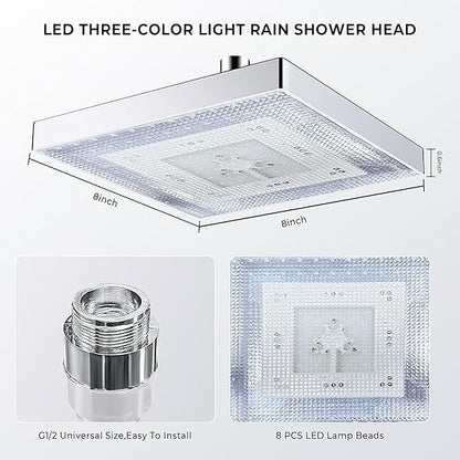 🚿Cabezal de Ducha LED RGB – Convierte tu baño en un spa de colores 🌈