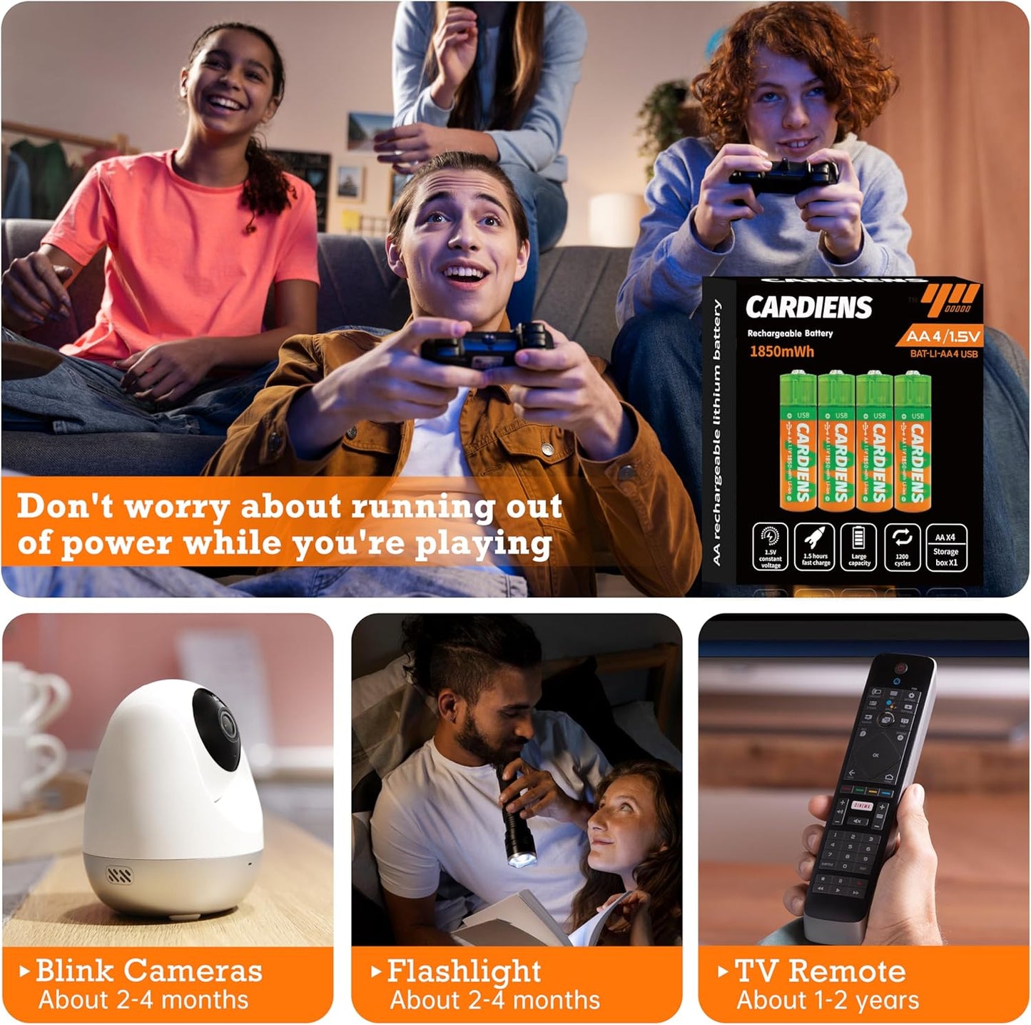 Pilas Recargables X2 USB con Tapita – Energía Práctica y Ecológica