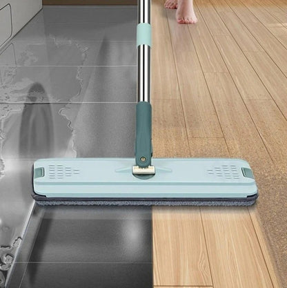 Trapeador Mopa Plano + Balde Escurridor