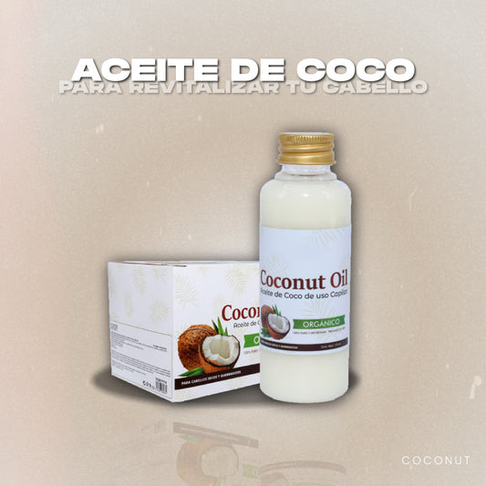 Aceite de coco y argan  para revitalizar tu cabello - Coconut™