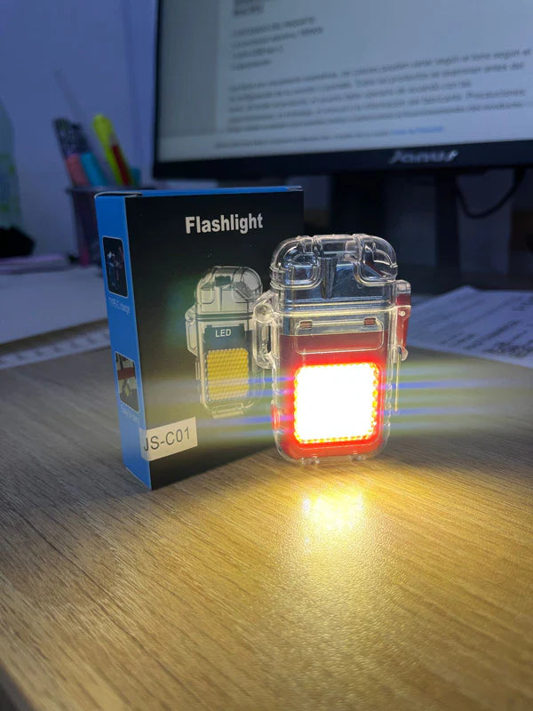 Encendedor Linterna Recargable