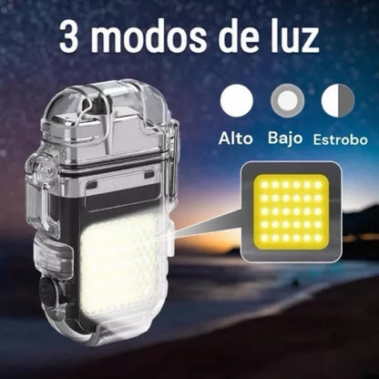 Encendedor Linterna Recargable
