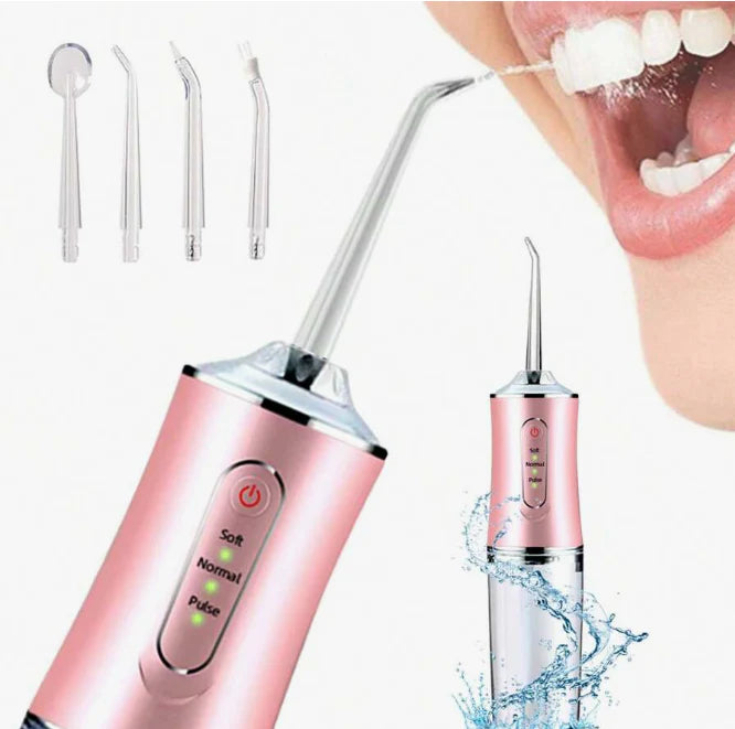 💧 Irrigador Bucal Portátil de Dientes 🦷 Limpieza Profunda y Sonrisa Saludable