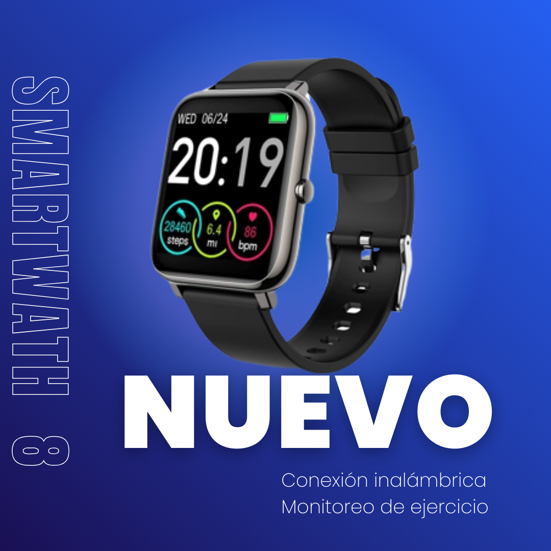 Smartwatch 8 – Tecnología y Estilo en tu Muñeca