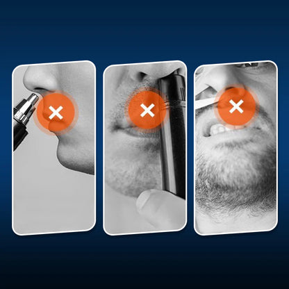 ✨ Cortapelos de Nariz y Orejas Recargable – Trimmer Portátil 3 en 1 Preciso y Seguro💈